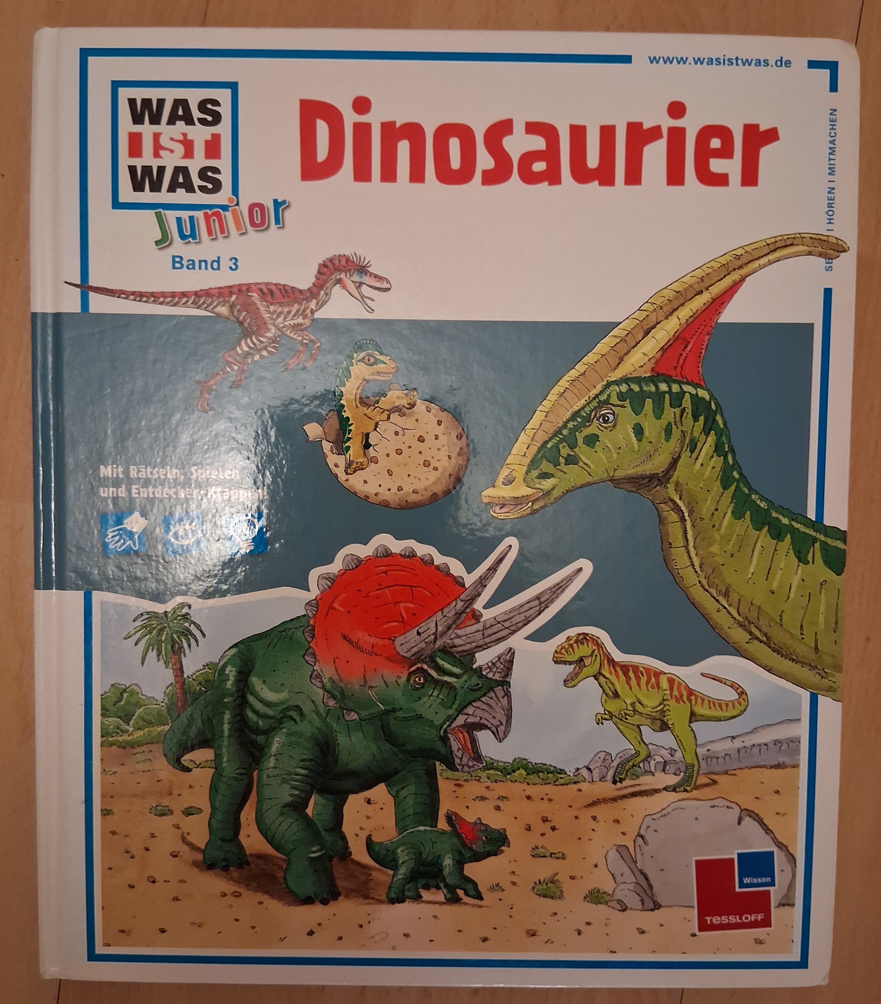 Was ist was Junior - Dinosaurier+Fussball